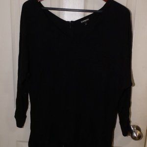 Express black sweater